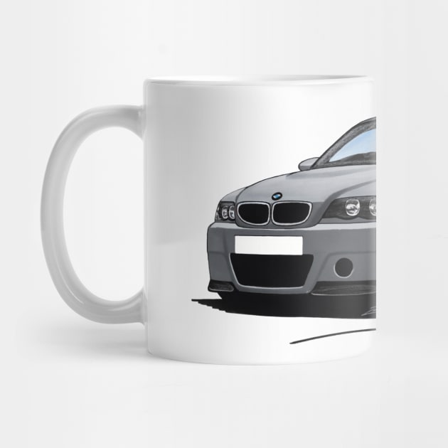 BMW M3 (e46) CSL Grey by y30man5